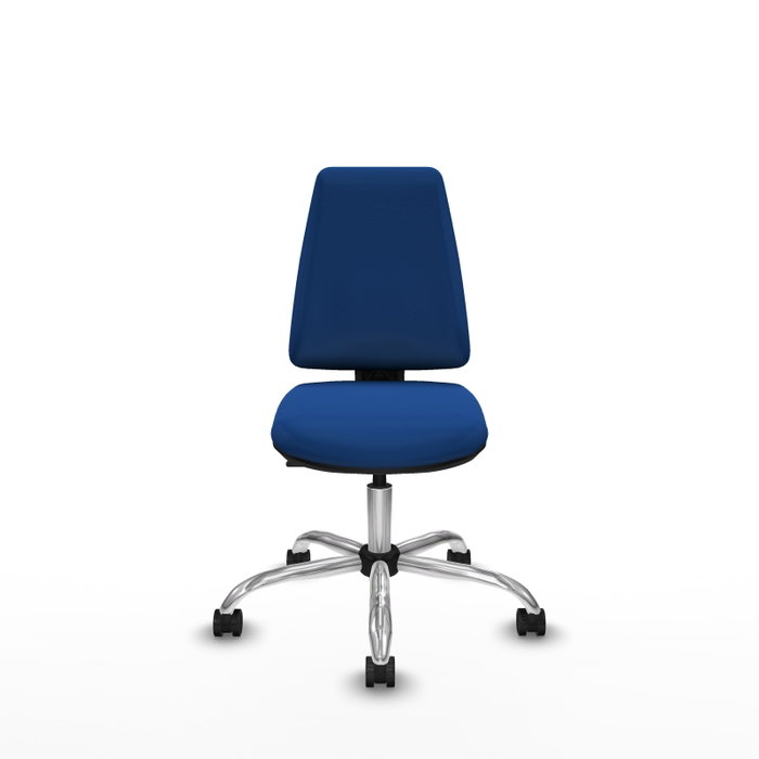 PIQUERAS Y CRESPO Silla de oficina Elche Azul con mecanismo de contacto permanente PIQUERAS Y CRESPO Silla de oficina Elche Azul con mecanismo de contacto permanente