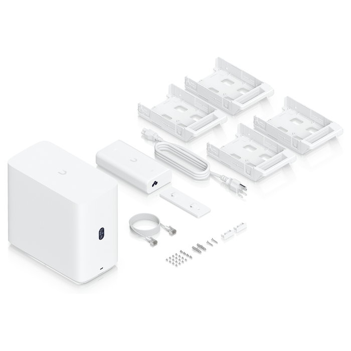 Ubiquiti UNAS 4 de 4 bahías Blanco