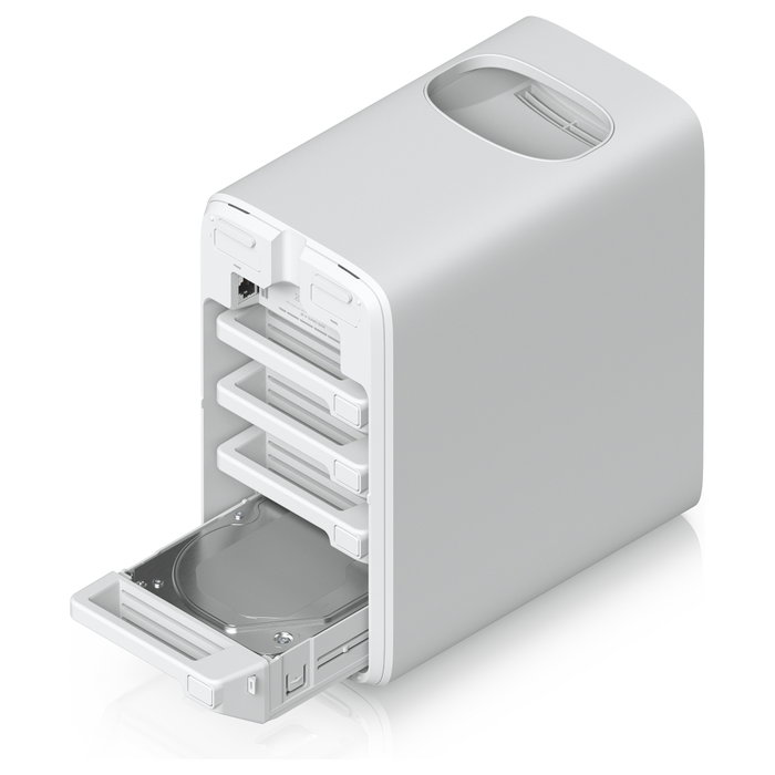 Ubiquiti UNAS 4 de 4 bahías Blanco