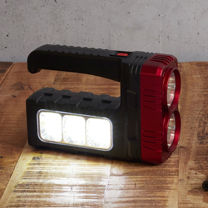 Je cherche une Idee Linterna Led Solar Recargable con 3 Modos de Luz y Batería 1200 mAh