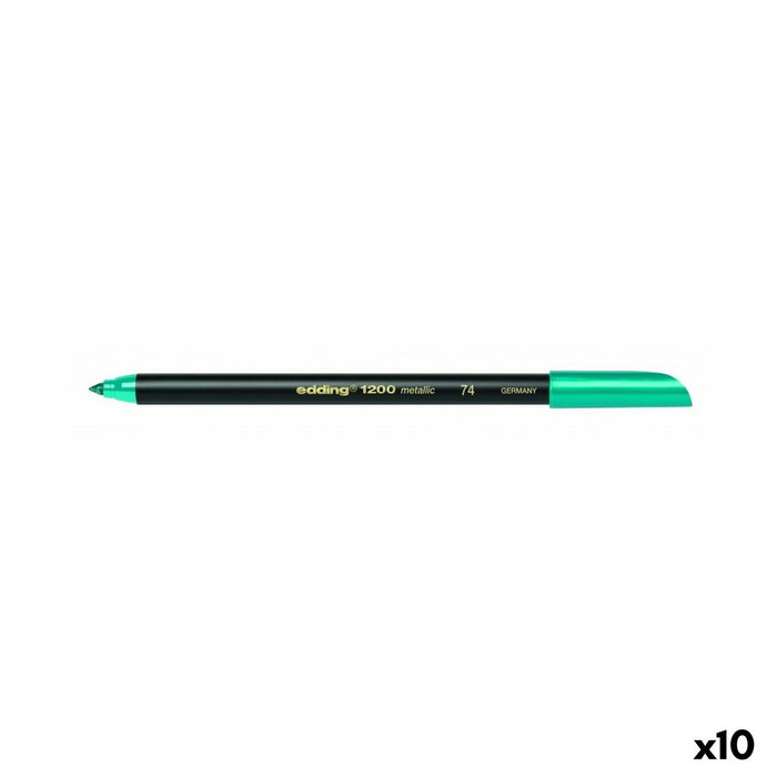 Edding Rotulador 1200 Metallic Verde Metálico trazo 1-3mm