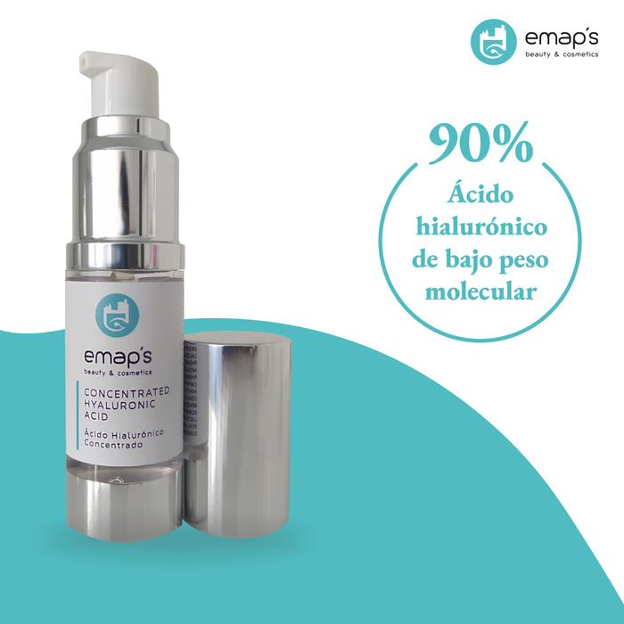 Emap’S Beauty & Cosmetics Sérum Ácido Hialurónico Concentrado 90% 15 mL Emap’S Beauty & Cosmetics Sérum Ácido Hialurónico Concentrado 90% 15 mL