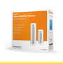 Netatmo Estación Meteorológica Inteligente con Sensor Exterior, Barómetro, Higrómetro y Termómetro Interior/Exterior, WiFi, Alexa, Aluminio