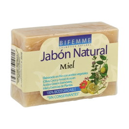 Ynsadiet Jabón de Miel 100 g Elaborado en Frío con Aceite de Oliva, Coco y Arroz