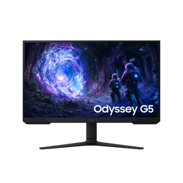 Samsung Monitor Gaming 27" Odyssey G5 G5F1 LS27FG510EUXEN, QHD 180Hz, 1ms, HDR10, AMD FreeSync, VA, Ajustable, Negro
