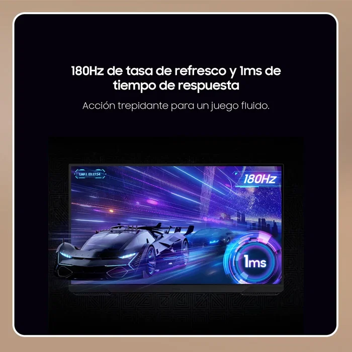 Samsung Odyssey G5 G5F1 LS27FG510EUXEN 27 pulg. QHD 180Hz VA Negro