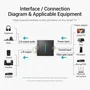 Vention BDFB0-EU Convertidor de Audio Digital a Analógico con Entrada Toslink y RCA a Salida 2x RCA