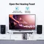 Vention BDFB0-EU Convertidor de Audio Digital a Analógico con Entrada Toslink y RCA a Salida 2x RCA