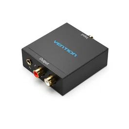 Vention BDFB0-EU Convertidor de Audio con Entrada Toslink/RCA y Salida 2x RCA