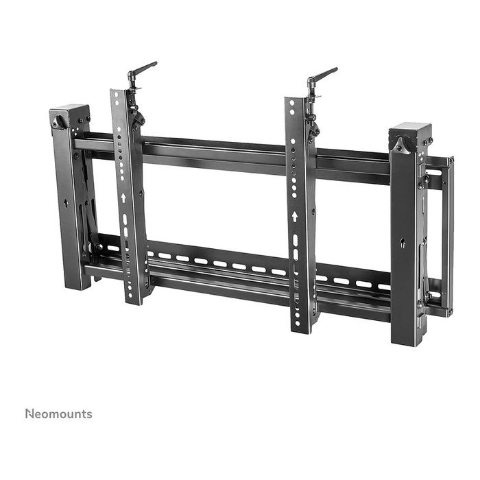 Newstar LED-VW2000BLACK Soporte de pared videowall para monitores planos de 32 a 75 pulgadas (81 a 191 cm) - Hasta 70 kg, inclinación 0-12°, color negro