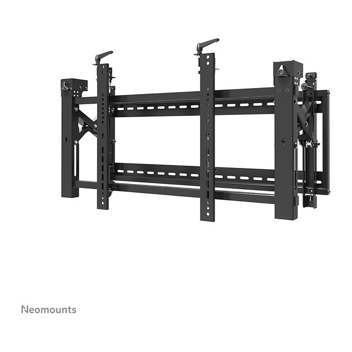 Newstar LED-VW2000BLACK Soporte de pared videowall para monitores planos de 32 a 75 pulgadas (81 a 191 cm) - Hasta 70 kg, inclinación 0-12°, color negro