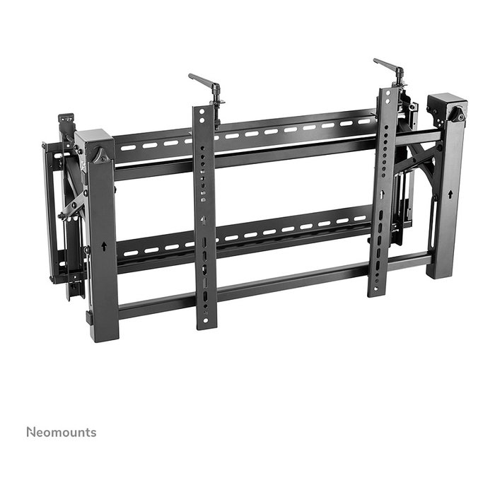 Newstar LED-VW2000BLACK Soporte de pared videowall para monitores planos de 32 a 75 pulgadas (81 a 191 cm) - Hasta 70 kg, inclinación 0-12°, color negro