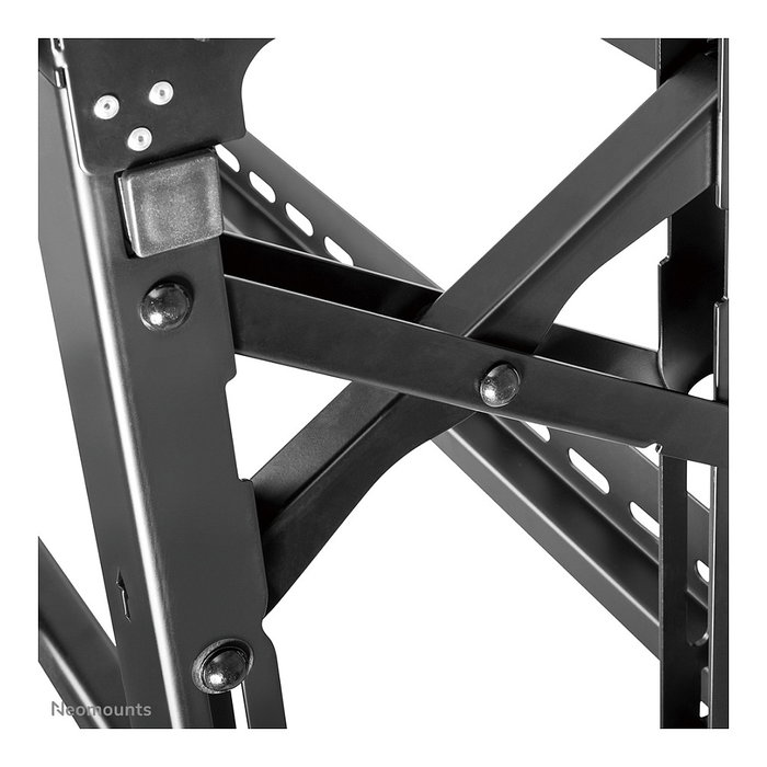 Newstar LED-VW2000BLACK Soporte de pared videowall para monitores planos de 32 a 75 pulgadas (81 a 191 cm) - Hasta 70 kg, inclinación 0-12°, color negro