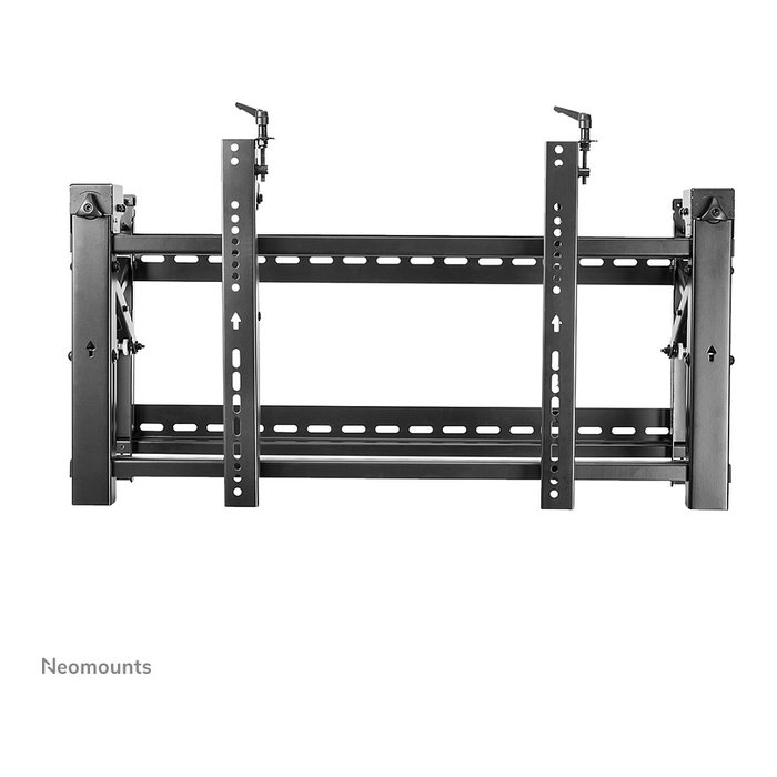 Newstar LED-VW2000BLACK Soporte de pared videowall para monitores planos de 32 a 75 pulgadas (81 a 191 cm) - Hasta 70 kg, inclinación 0-12°, color negro