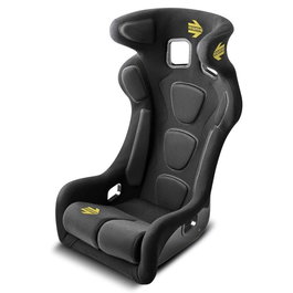 MOMO Asiento de Competición Daytona Evo XL FIA 8855-1999 Baquet Racing con Acolchado Extra y Compatibilidad HANS para Rally y Circuito