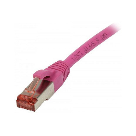 Synergy21 Patchkabel RJ45 CAT6 250Mhz 2m magenta S-STP(S/FTP) TPE/LSZH(Superflex) Synergy21 Patchkabel RJ45 CAT6 250Mhz 2m magenta S-STP(S/FTP) TPE/LSZH(Superflex)