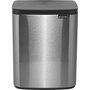 Brabantia BO Cubo de Basura 12 Litros Acero Mate Resistente a Huellas