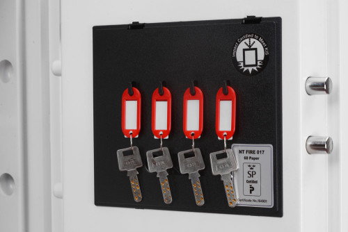 Phoenix Safe Caja Ignífuga FS1281K 360mm x 412mm x 363mm, 19L, Blanca, Candado Electrónico Phoenix Safe Caja Ignífuga FS1281K 360mm x 412mm x 363mm, 19L, Blanca, Candado Electrónico