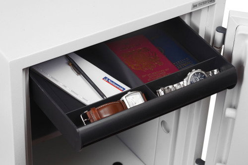 Phoenix Safe Caja Ignífuga FS1281K 360mm x 412mm x 363mm, 19L, Blanca, Candado Electrónico Phoenix Safe Caja Ignífuga FS1281K 360mm x 412mm x 363mm, 19L, Blanca, Candado Electrónico