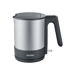 Severin WK 3409 Hervidor de Agua Eléctrico 1.7 Litros Acero Inoxidable Color Negro