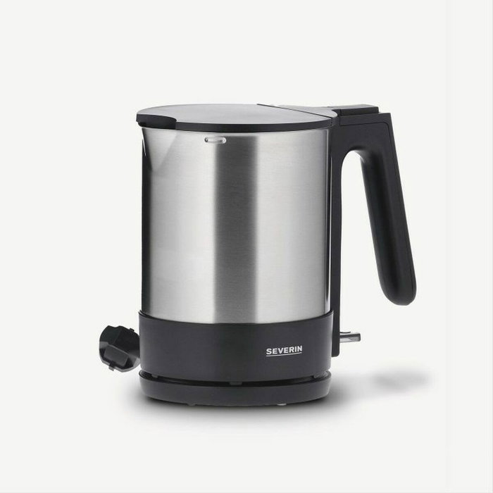 Severin WK 3409 Hervidor Eléctrico 1,7L Acero Inoxidable y Negro