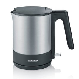 Severin WK 3409 Hervidor Eléctrico 1,7L Acero Inoxidable y Negro