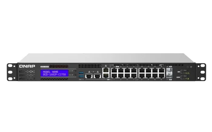 QNAP QGD-1602P Switch PoE Gestionado L2 con puertos 2,5GbE QNAP QGD-1602P Switch PoE Gestionado L2 con puertos 2,5GbE