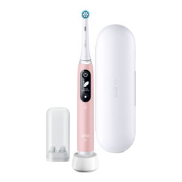 Oral-B iO Series 6 Cepillo dental eléctrico vibratorio con 5 modos (Diario, Encías, Sensible) - Incluye 2 cabezales y estuche de viaje
