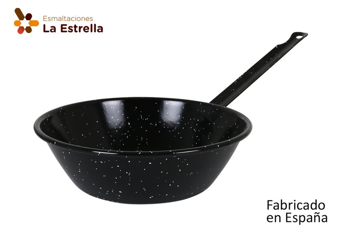 La Estrella Sarten Honda Bordonada 22 cm - 1.7 L Jaspeada (8 Unidades) La Estrella Sarten Honda Bordonada 22 cm - 1.7 L Jaspeada (8 Unidades)
