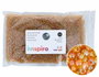 Innspiro Rocalla de Vidrio Redonda Aurora Boreale Oro Viejo 3,8mm 500g