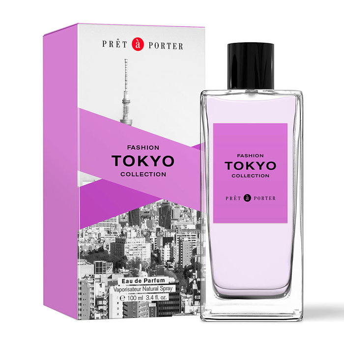 Pret-A-Porter TOKYO COLLECTION Eau de Parfum Vaporizador 100 ml - Fragancia Floral Femenina con Flor de Cerezo y Pera