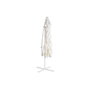 DKD Home Decor Parasol de Acero y Poliéster Blanco 250x250x250 cm