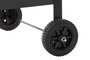 DKD Home Decor Barbacoa Desmontable para Terraza y Jardín Negro Natural Acero 113 x 51 x 97 cm