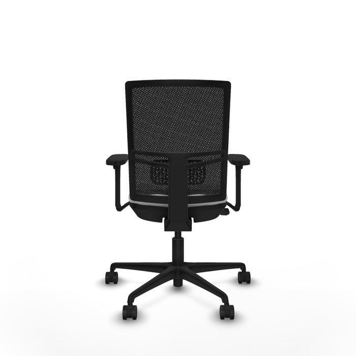 PIQUERAS Y CRESPO Silla de oficina Yunquera con mecanismo Sincro/Traslack, Blanco y Negro PIQUERAS Y CRESPO Silla de oficina Yunquera con mecanismo Sincro/Traslack, Blanco y Negro