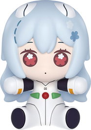 Neon Genesis Evangelion: Rebuild of Evangelion Figura Chibi Huggy Good Smile Rei Ayanami: Long Hair Ver. 7 cm