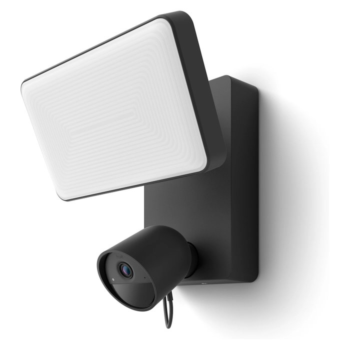 Philips Hue AAANE66346 Cámara de seguridad inteligente para exteriores con foco, 1080P, comunicación bidireccional Philips Hue AAANE66346 Cámara de seguridad inteligente para exteriores con foco, 1080P, comunicación bidireccional