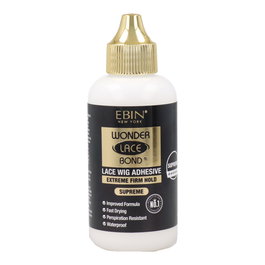 Ebin New York Wonder Lace Bond Supreme Adhesive 90 ml Pegamento Supremo para Pelucas de Encaje
