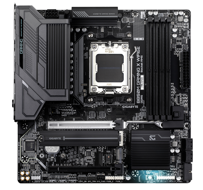 GIGABYTE B850M GAMING X WIFI6E Placa Base AMD B850 Socket AM5 DDR5 Micro ATX
