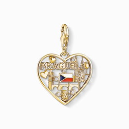 Thomas Sabo Dije de Plata de Ley con Baño de Oro 18K