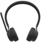 Lenovo 4XD1Q30302 Auriculares Inalámbricos Bluetooth 5.3 Diadema Circumaural para Llamadas y Música Negro