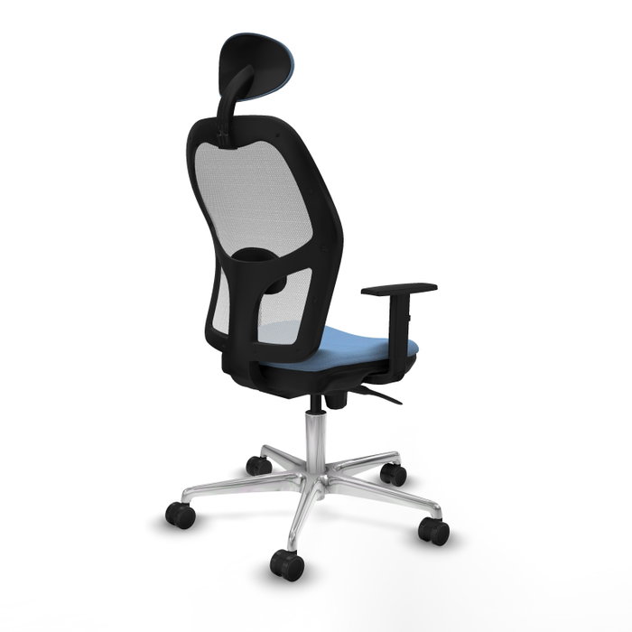 PIQUERAS Y CRESPO Silla de oficina Jorquera Azul Cielo y Blanco PIQUERAS Y CRESPO Silla de oficina Jorquera Azul Cielo y Blanco