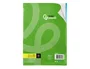 Liderpapel Recambio A4 120 Hojas 80gr Cuadro 5mm Sin Margen 4 Taladros Bandas de 5 Colores