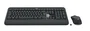 Logitech MK540 Advanced - Combo Teclado y Ratón Inalámbrico RF, Eslovaco QWERTZ, Negro y Blanco, Interruptor de Membrana, Antiderrames