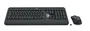 Logitech MK540 Advanced - Combo Teclado y Ratón Inalámbrico RF, Eslovaco QWERTZ, Negro y Blanco, Interruptor de Membrana, Antiderrames