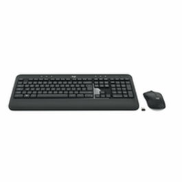 Logitech Advanced MK540 Teclado Eslovaco QWERTZ y Ratón Inalámbrico RF Negro, Blanco
