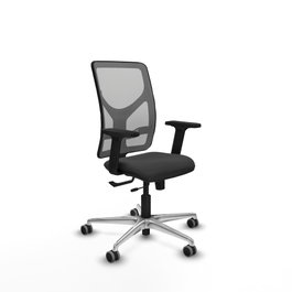 PIQUERAS Y CRESPO Silla de oficina Motilla con mecanismo Sincro/Traslack Gris