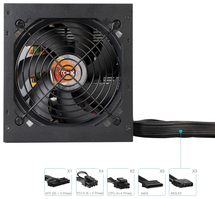 TOOQ TQHELIOS-850SP 850W 80 PLUS Bronze ATX