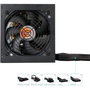 TooQ Fuente de Alimentación TQHELIOS-850SP 850W 80 Plus Bronze ATX con Ventilador de 120mm Negro