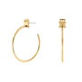 Tommy Hilfiger Pendientes Dorados de Acero Inoxidable
