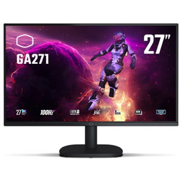 Cooler Master CMI-GA271-EK Monitor Gaming 27 pulg. QHD VA 100 Hz 1 ms HDR Black